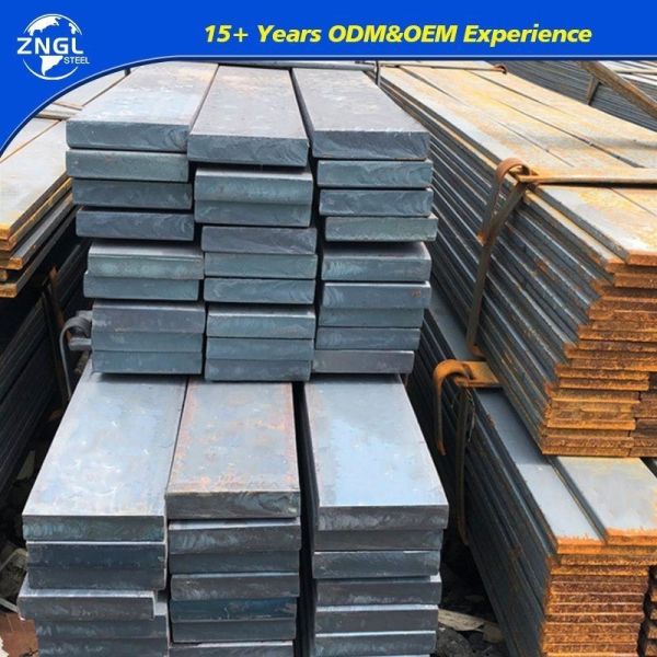 Q235 Punching Building Material Silver Surface Flat Steel ASTM A36/1020/1035