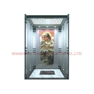 Quality Intelligent Hospital 1.5M 1600kg Machine Roomless Elevator With PVC Floor for sale