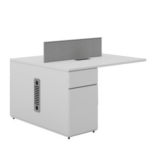 Support customization Modern Four-Person Office Desk Contemporary Design Durable