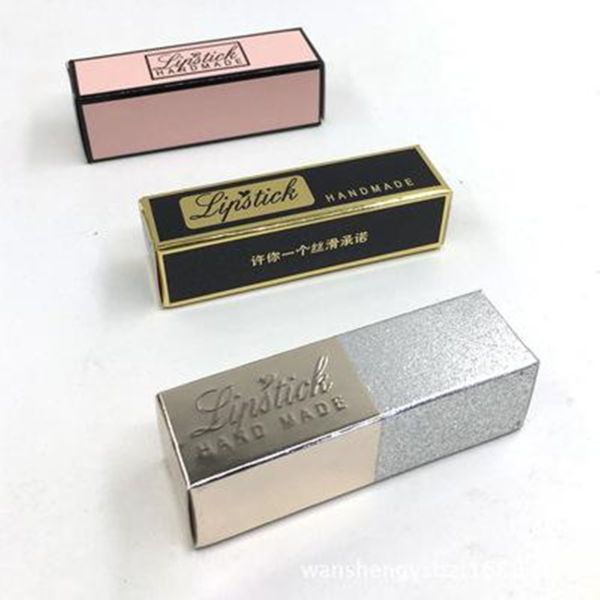 Matte Lamination Lipstick Box Packaging / Custom Cardboard Packaging 25*25*85mm