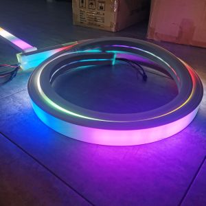 China Factory square 12v 24v Led Neon Flexible Strip Led Neon Flex luces