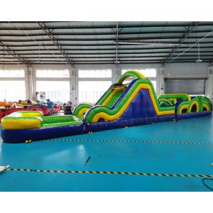 13.2X4.7X3M Inflatables Obstacle Course Adult Bounce House