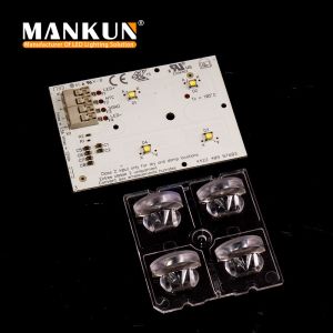 10Watt LED Street Light Module 72X49mm PCB With Smd3737 4X1 Leds