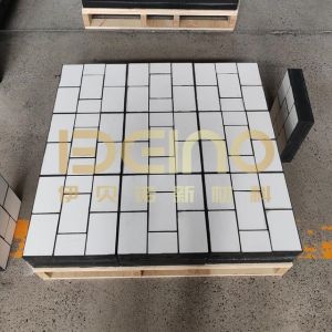 ZTA Ceramic Lining 1700°C Max Temperature 2000 MPa Strength