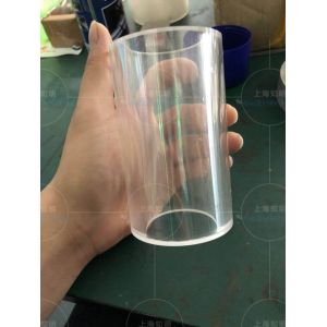 Crystal Al2O3 85% Visible Wear Resistance Sapphire Tube