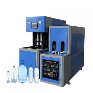 Quality Semi Automatic Bottle Blowing Equipment , 2 Cavity PET Blowing Machine for 2000ml for sale