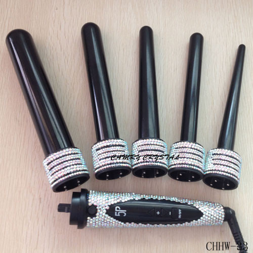 Buy 5 in 1 Crystal Hair Curling wand Barrel-Hair Styling Tools at wholesale prices
