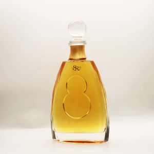 China 0.75L Brandy Glass Bottle 240mm High on sale