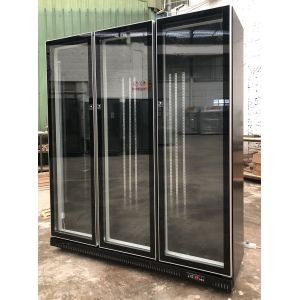 Bar Vertical Refrigerated Cooler Beer Bottle Display Fridge