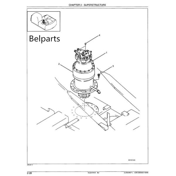 SK230-6E SK250-6E SK250LC-6E SK235SR Swing Gearbox Kobelco Excavator LQ32W00009F1 LQ32W00009F2