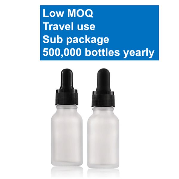 Buy 1 Oz Clear Glass Dropper Bottles OEM 2oz Dropper Bottles Screen Handling at wholesale prices