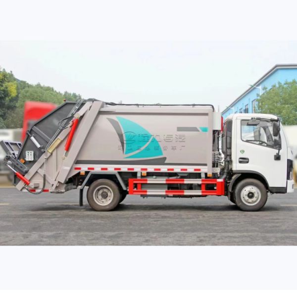 Buy 120HP Carbon Steel Garbage Truck Remote Control Garbage Truck at wholesale prices