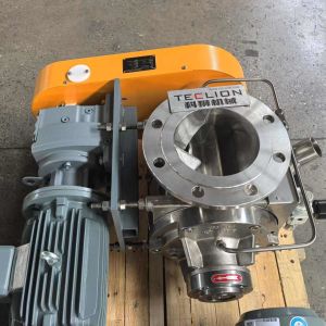 High Pressure Rotary Airlock Valve For Dense Phase Transportation Of Plastic