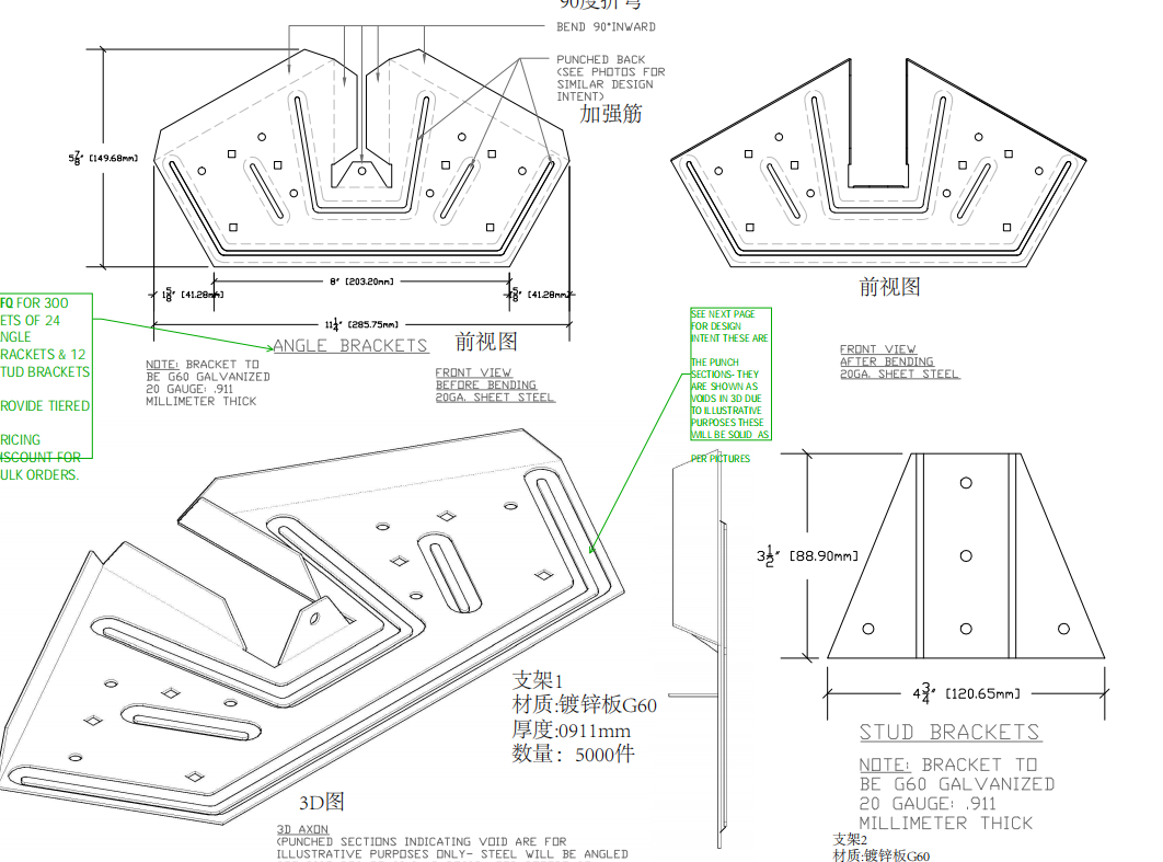 Easy Frame Kit 2x4 for Any Length Storage Barn Shed Garage Playhouse 96 x 84 x 97.56 inch