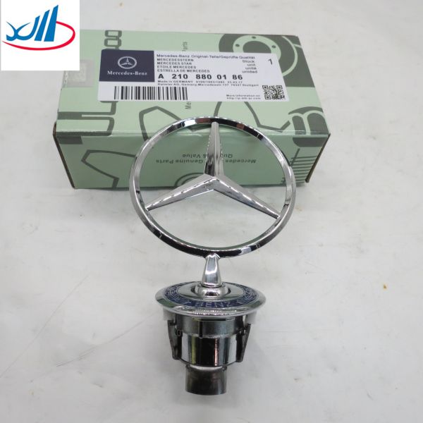 VOLLSUN Auto Parts Genuine Hood Star Logo Emblem For Mercedes Benz W221 2218800086 2228101200