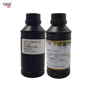 Wear-resistant Scratch-resistant Waterproof UV Bronzing Varnish For Glass Tiles