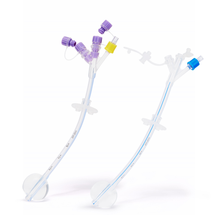 Anti-Reflux Medical-Grade Silicone Gastrostomy Tube for Long-Term Enteral