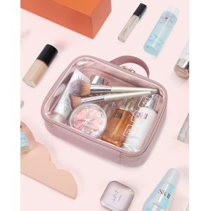 Waterproof Durable Soft Large Cosmetic Toiletry Bag with Handle