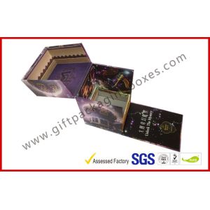 Rectangle Cosmetic Packaging Gift Box , Foldable Paper Packaging