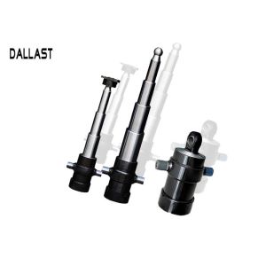 TG series Dump Truck Hydraulic Cylinder with Earring Trunnion