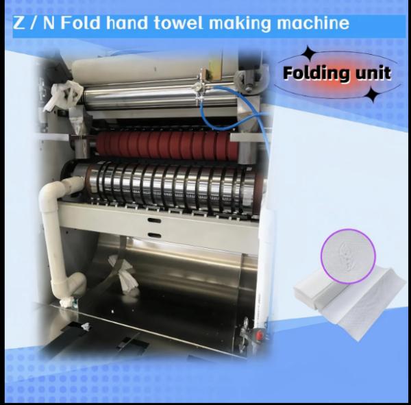 Buy Durable N Z Fold Hand Towel Machine Paper Towel Machinery at wholesale prices