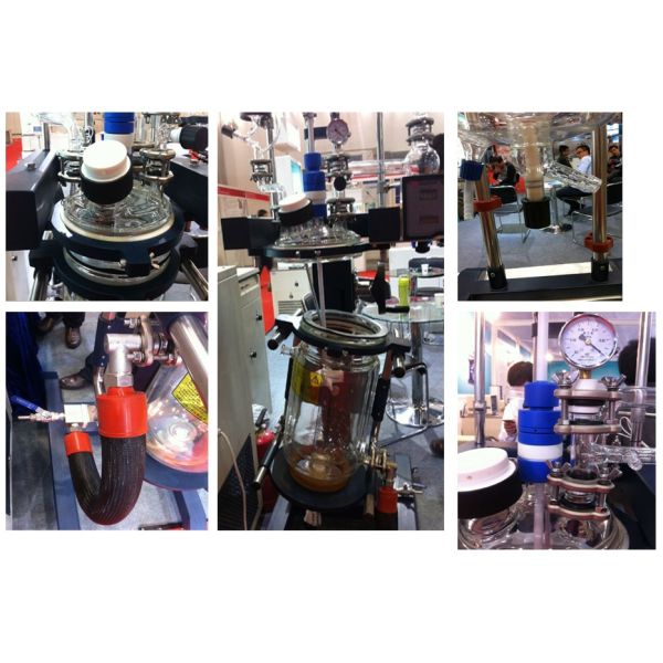 Zhengzhou Greatwall 10L/20L/50L elevating glass filter reactor