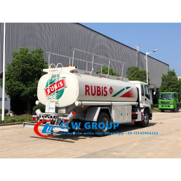 4 Compartment ISUZU FTR 15000L Refueler Truck