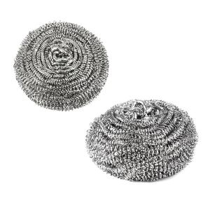AISI 410 / 430 Stainless Steel Scouring Ball Cleaning Scourer Soft For Hand