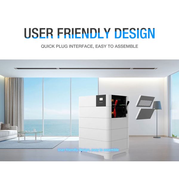 5KW~75KW Long Cycle Life Home Solar Inverter System 51.2V Gifts UPS