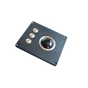 USB Harden Resin Military Mechanical Trackball 400DPI Panel Mount Trackball