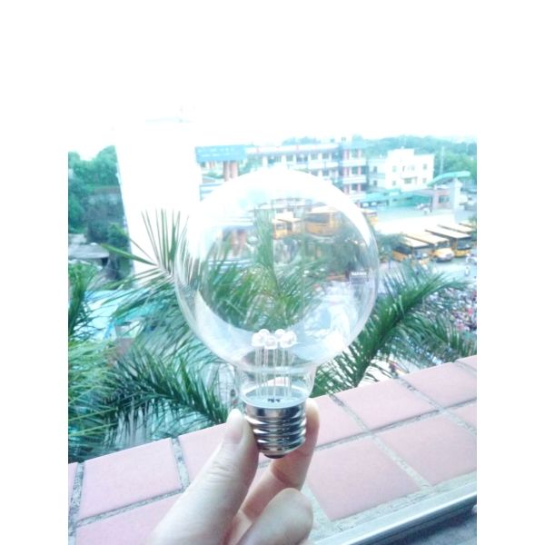 For USA 3 inch globe bulbs light 6‘LED 1W E26/E27 12V 120V