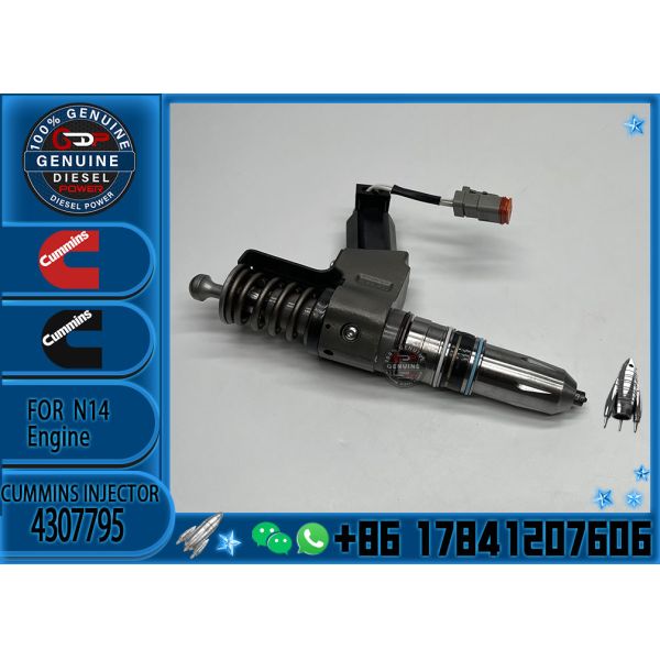 Reliable Fuel Injector Assembly 4307795 For Cummins Engine N14 Series Matching Diesel