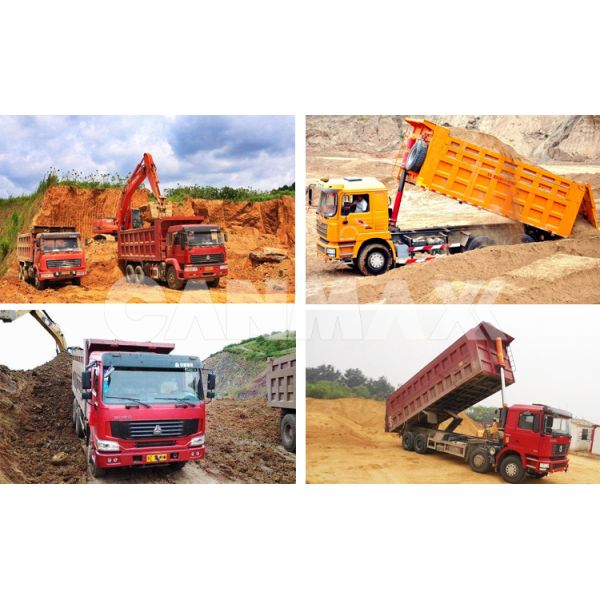 Hot sale Chinese brand new sinotruck dump truck howo 6x4 18m3 ZZ3257N3447A