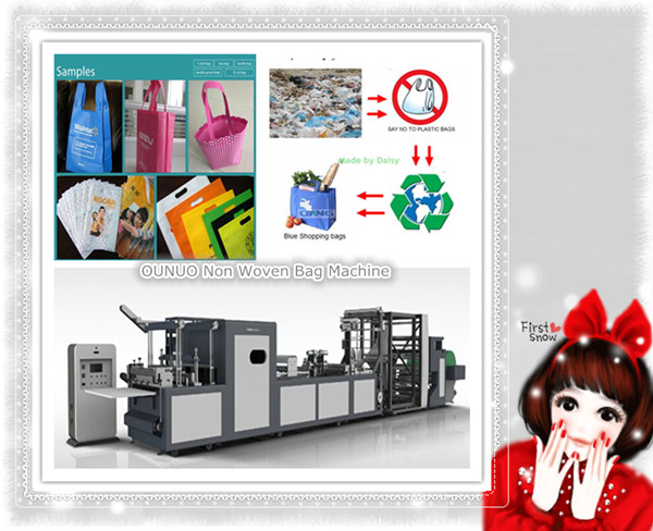 Buy Non Woven Fabrics T shirt Bag Making Machine at wholesale prices