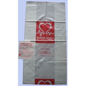 Compostable Charity Donation Collection bags, collection sacks, Donation sacks,