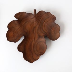 Walnut Acacia Wooden Dinnerware Set Multifunctional Handmade Wooden Plate