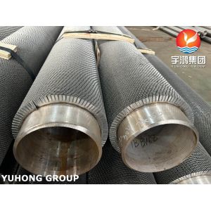 Helical Serrated Finned Tubes ASTM A312 TP304 For Economizers