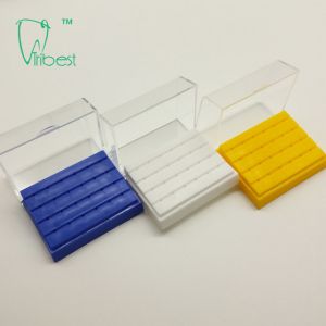 24 Holes Dental Endodontic File Holder Placing Box