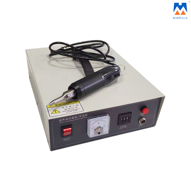 China Portable Handheld Ultrasonic Spot Welder Fabric Plastic Positioning 35kHz on sale