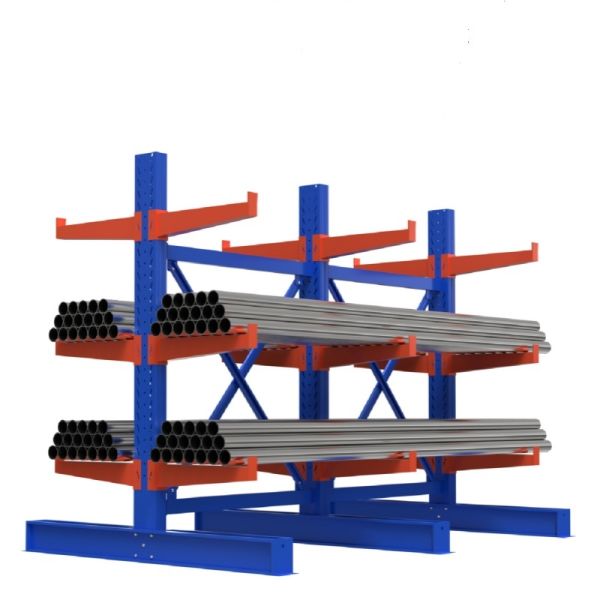 Custom Designed Single / Double Sided Cantilever Racking For Irregular And Bulk