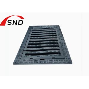 Anti Settling Cast Iron Gully Grate For Rain 500*500mm Sizes