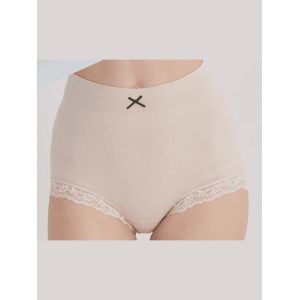 Quality Ladies Lace Trim Bikini Underwear Seamless Breathable Stretchy for sale