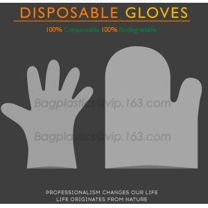 Wholesale disposable gloves, plastic gloves, biodegradable gloves, compostable