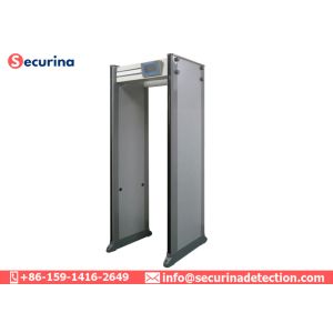 33 Detecting Zones Door Frame Metal Detector Archway 5 Security Level Presets