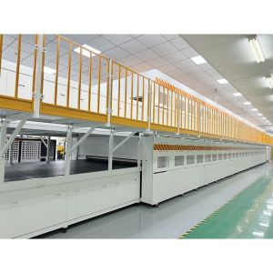 Industrial MDF Thermal Film Laminating Machine Automatic Flat Tile Laminating