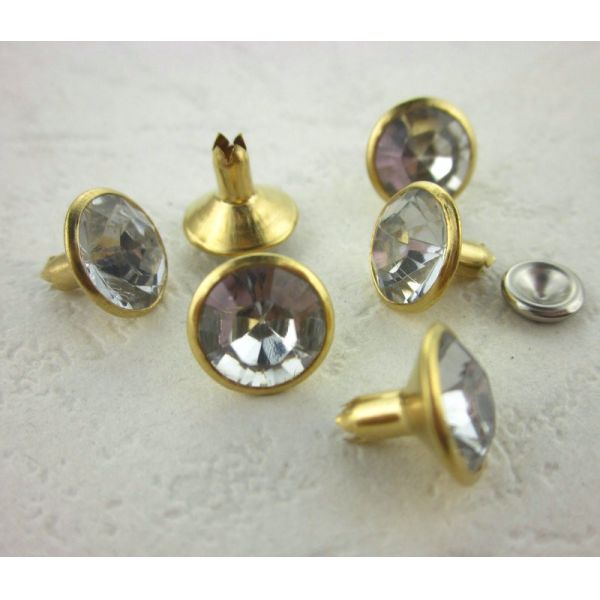 2021 wholesale glass stone jeans rivet LTC rhinestone strass rivet for leather