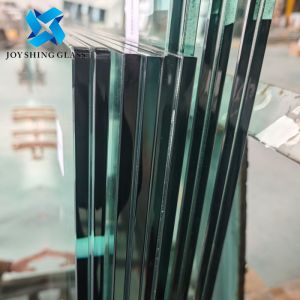 Rectangular Tempered Laminated Glass 6.38mm PVB Film Safety Glass