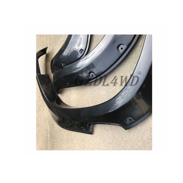 2019 Mitsubishi Triton MQ L200 Fender Wheel Arch Flares Laser Logo Printed
