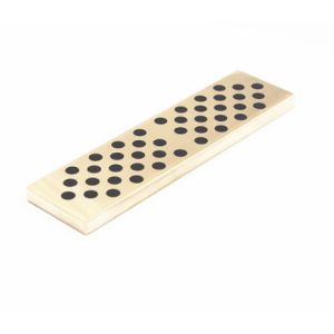 Solid Bronze Self Lubricating Bearing | Graphite Slide Wear Plate