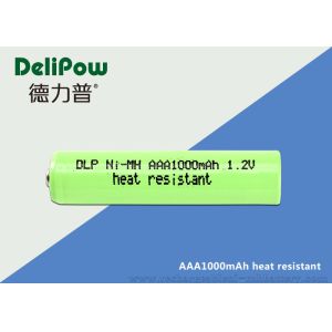 Professional 1000mAh AAA NIMH Rechargeable Battery For Thermometer